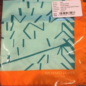 Richard James Pocket Square, NWT